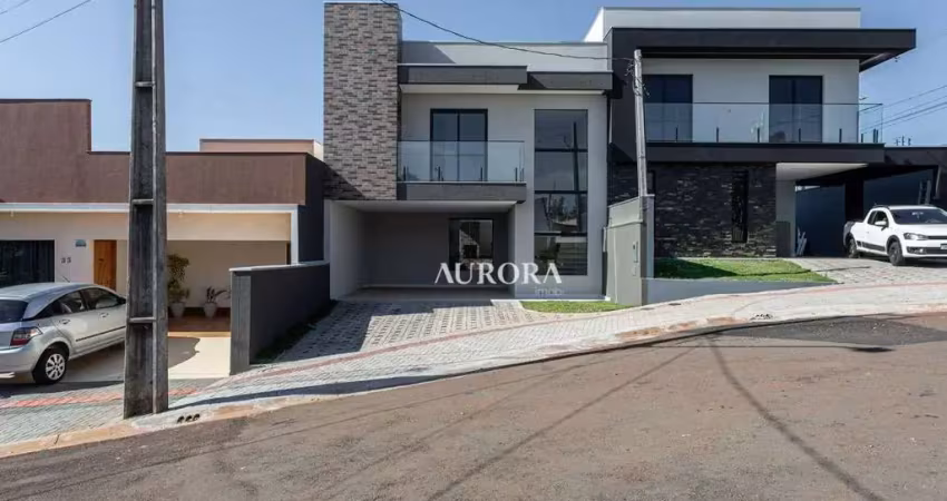 Sobrado à venda, 148 m² por R$ 870.000,00 - Condomínio Morada das Flores - Cambé/PR