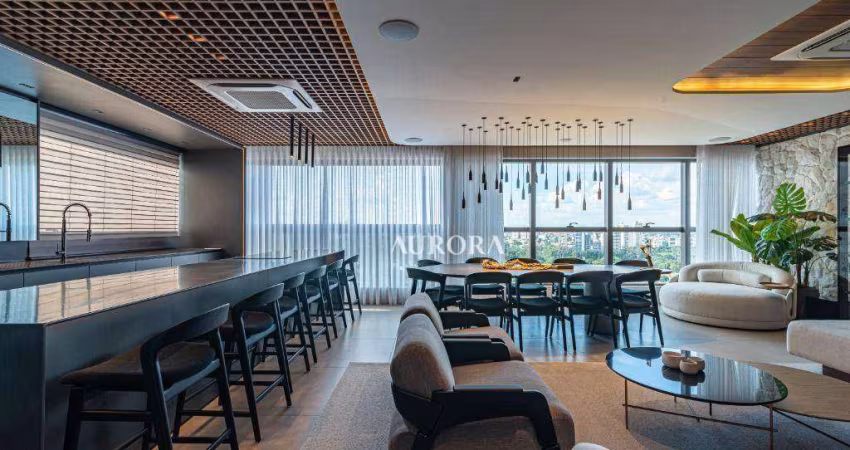 Apartamento no Edifício Lakeside Residence com 3 dormitórios à venda, 232 m² por R$ 5.200.000 - Gleba Fazenda Palhano - Londrina/PR