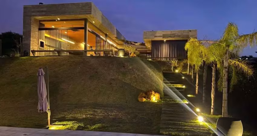 Casa com 4 dormitórios à venda, 461 m² por r$ 4.200.000,00 - estância santa paula - cambé/pr