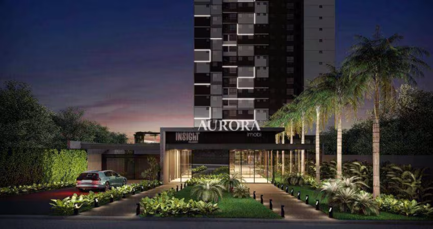 Apartamento no Edifício Insight com 2 dormitórios à venda, 62 m² por R$ 650.000 - Gleba Fazenda Palhano - Londrina/PR