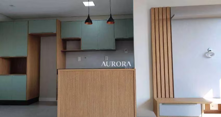 Apartamento com 2 dormitórios à venda, 62 m² por r$ 650.000,00 - gleba fazenda palhano - londrina/pr