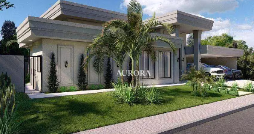 Casa no Condomínio Villaggio do Engenho com 4 dormitórios à venda, 353 m² por R$ 4.300.000 - Condomínio Villagio do Engenho - Cambé/PR