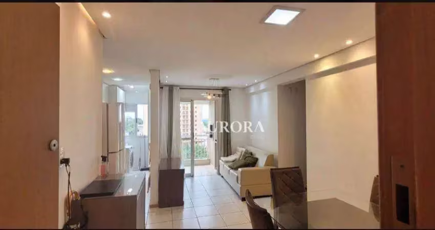 Apartamento no  Edifício Garden Ecologic com 3 dormitórios à venda, 70 m² por R$ 480.000 - Aurora - Londrina/PR