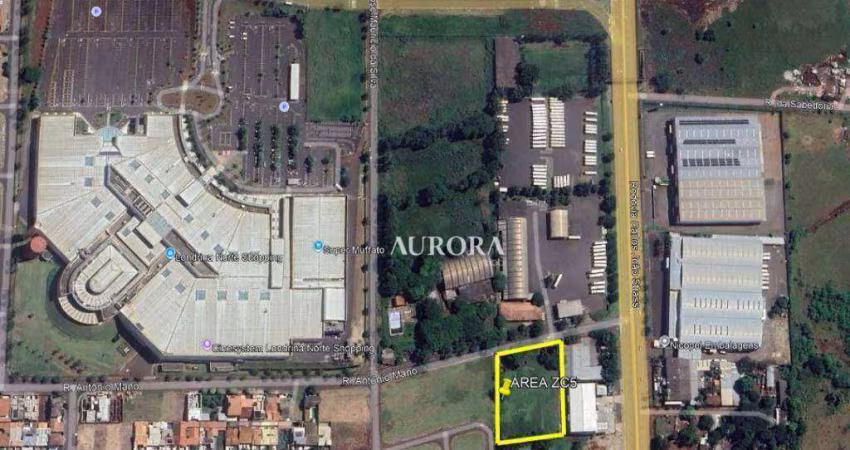 Terreno Comercial ZC5 à venda, 4698 m²  - Jardim Pacaembu - Londrina/PR