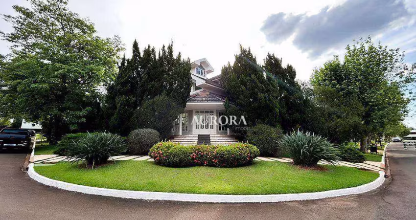 Sobrado com 4 suítes à venda, 700 m² por R$ 12.500.000 - Condomínio Royal Golf Residence - Londrina/PR
