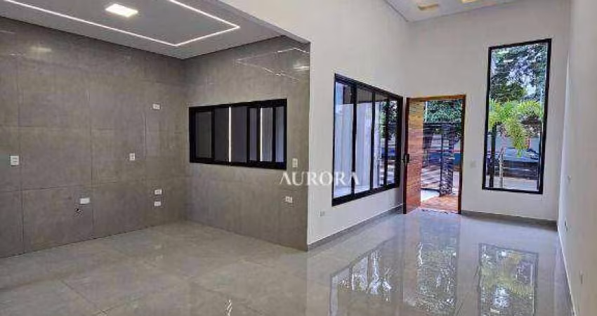 Casa geminada com 3 dormitórios à venda, 130 m² por R$ 630.000 - Piza - Londrina/PR