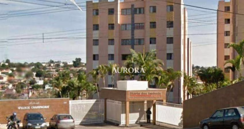 Apartamento no  Edifício Village Champagnat com 3 dormitórios à venda, 69 m² por R$ 280.000 - Champagnat - Londrina/PR