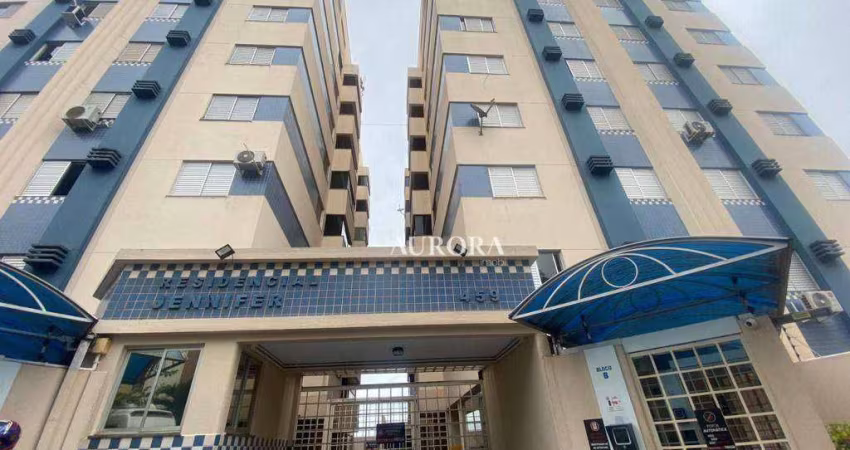Apartamento no Residencial Jennifer com 3 dormitórios à venda, 74 m² por R$ 290.000 - Jardim América - Londrina/PR