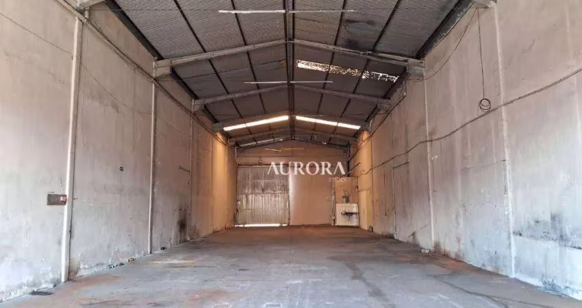 Barracão para alugar, 525 m² por r$ 6.500,00 - waldemar hauer - londrina/pr