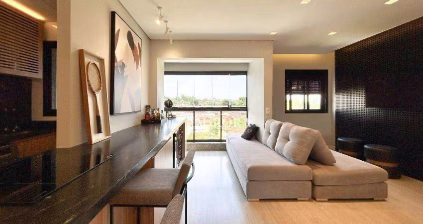 Apartamento no Edifício Concept Palhano, PORTEIRA FECHADA, à venda, 58 m² por R$ 650.000,00
