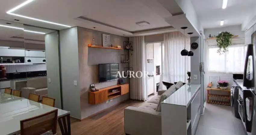 Apartamento no Edifício Solar Mirador com 3 dormitórios à venda, 74 m² por R$ 640.000 - Aurora - Londrina/PR