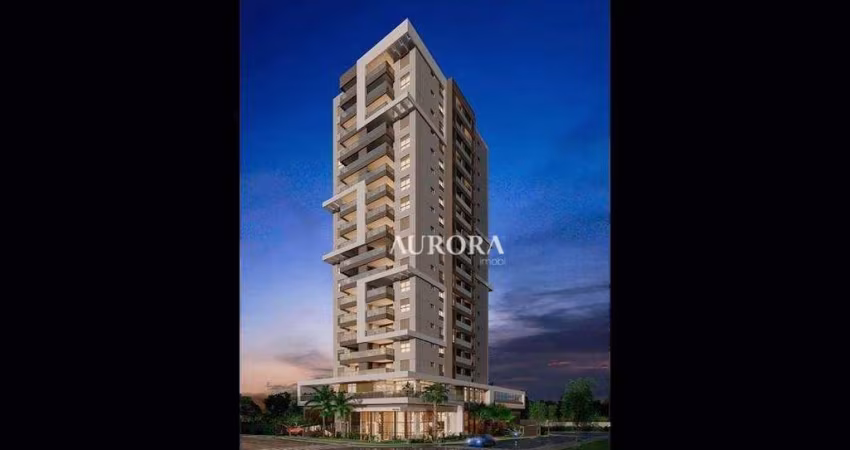 Apartamento Edifício Aurus com 3 dormitórios à venda, 104 m² - Petrópolis - Londrina/PR