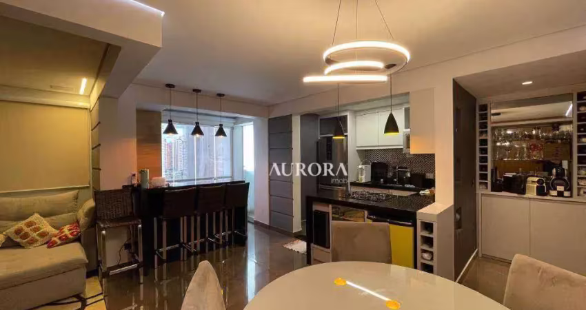 Apartamento porteira fechada no torres do horizonte com 70m² à venda por r$670.000,00