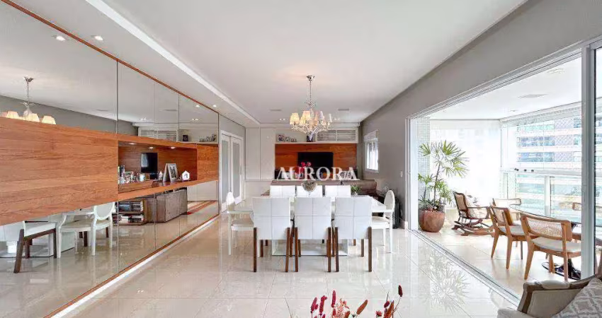 Apartamento no edifício torre valverde  com 3 dormitórios à venda, 200 m² por r$ 2.300.000 - gleba palhano - londrina/pr
