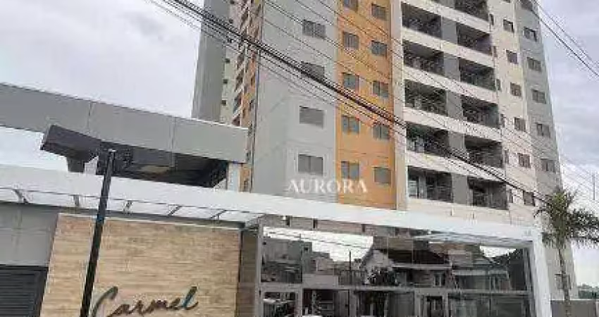 Apartamento no edifício carmel  com 3 dormitórios à venda, 64 m² por r$ 470.000 - gleba palhano - londrina/pr