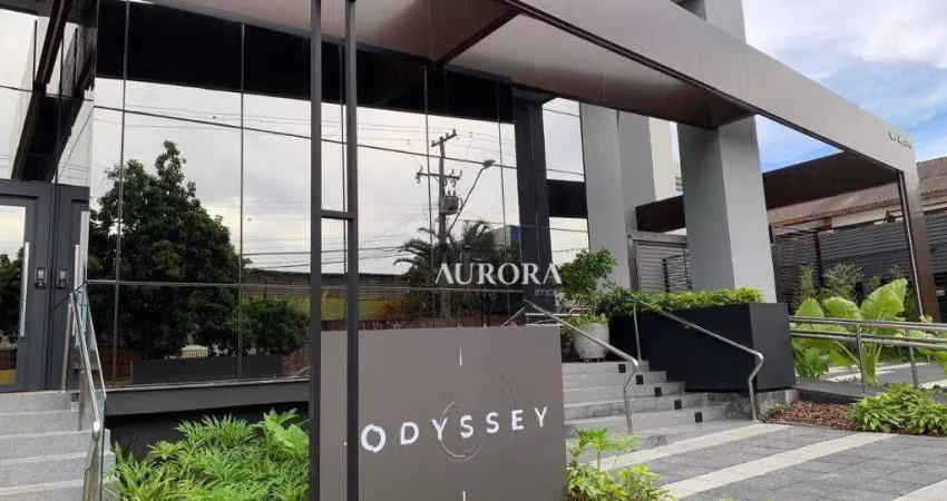 Apartamento no edifício odyssey com 3 dormitórios à venda, 86 m² por r$ 805.879,00 - centro - londrina/pr