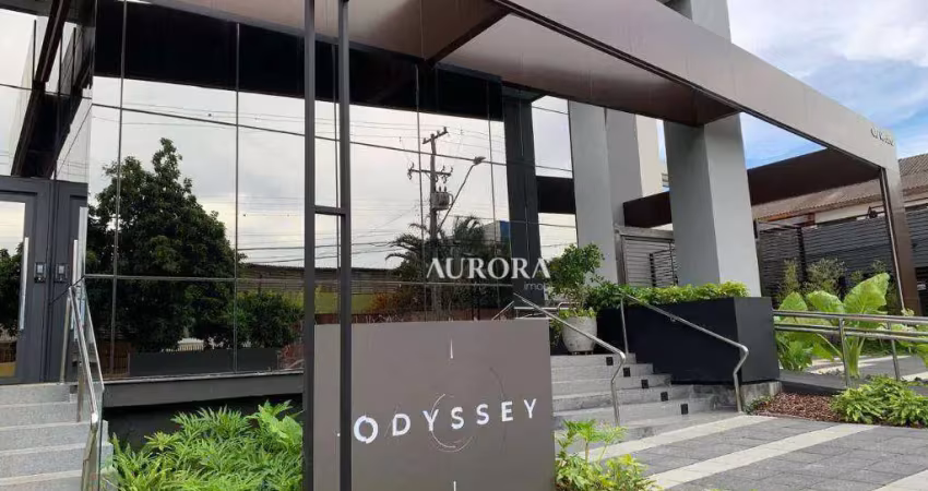 Apartamento no edifício odyssey com 3 dormitórios à venda, 86 m² por r$ 867.085,00 - centro - londrina/pr
