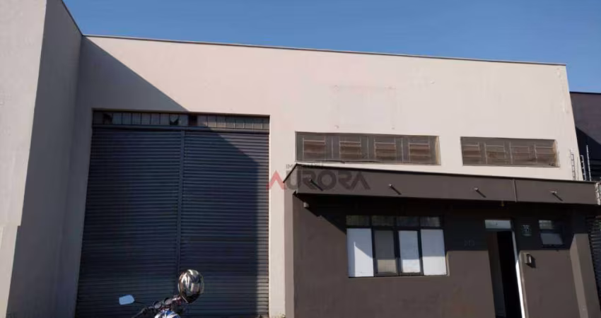 Barracão para alugar, 344 m² por R$ 4.970,00/mês - Indústrias Leves - Londrina/PR
