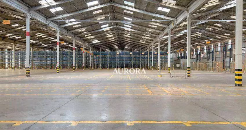 Barracão com  área construída: 12.500,00 m², 26.375,65 m² terreno,12 docas, pé direito com 7mts, londrina - pr.
