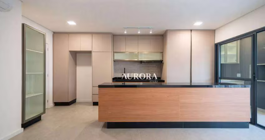 Apartamento com 3 dormitórios para alugar, 89 m² por r$ 5.700,00/mês - gleba palhano - londrina/pr