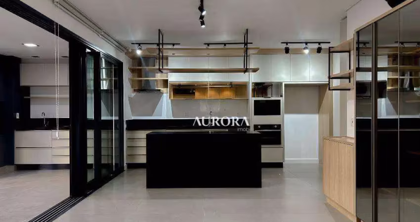 Apartamento no edifício trianon com 3 dormitórios à venda, 155 m² por r$ 1.840.000 - gleba palhano - londrina/pr