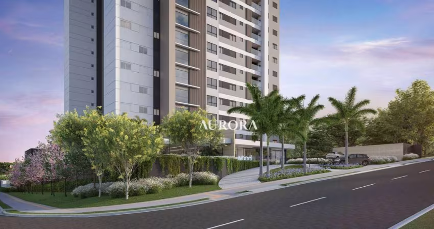 Apartamento no edifício wood com 3 dormitórios à venda, 84 m² por r$ 900.000 - terra bonita - londrina/pr