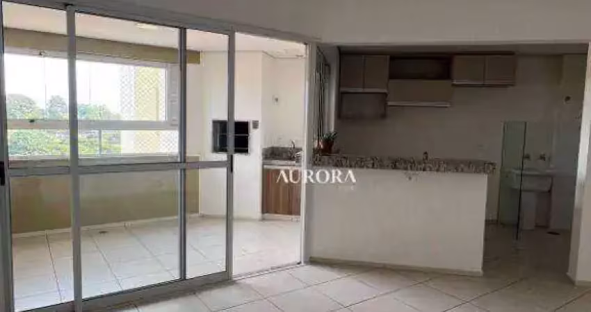 Apartamento no edifício vivere palhano com 3 dormitórios para alugar, 79 m² por r$ 2.700/mês - gleba palhano - londrina/pr