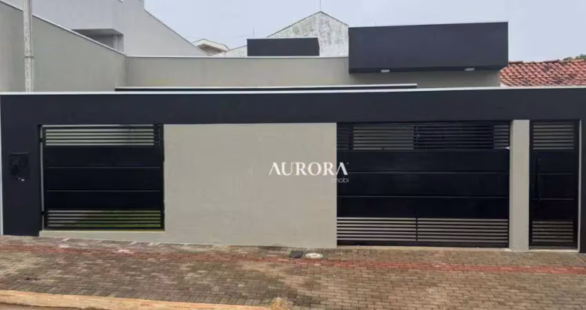 Casa com 3 dormitórios à venda, 200 m² por r$ 490.000,00 - monte belo - londrina/pr