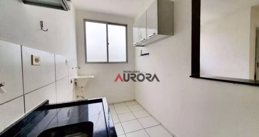 Apartamento para alugar, 46 m² por r$ 1.700,00/mês - gleba fazenda palhano - londrina/pr