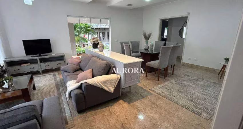 Casa com 4 dormitórios, 300 m² - venda por r$ 3.500.000,00 ou aluguel por r$ 14.000,00/mês - parque residencial alcântara - londrina/pr