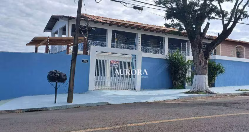 Casa com 5 dormitórios para alugar, 450 m² por r$ 8.800,00/mês - bancários - londrina/pr