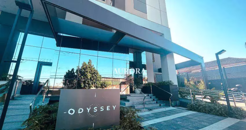 Apartamento no edifício odyssey com 3 dormitórios à venda, 86 m² por r$ 790.000 - centro - londrina/pr