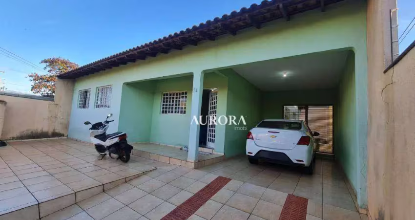 Casa com 3 dormitórios à venda, 216 m² por r$ 500.000,00 - bandeirantes - londrina/pr