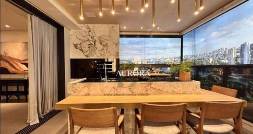 Apartamento com 4 dormitórios à venda, 283 m² por r$ 4.200.000,00 - nova prochet - londrina/pr