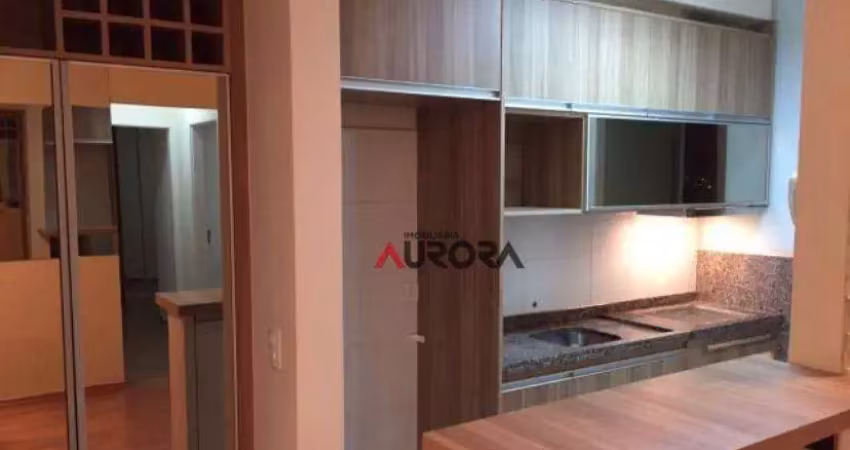 Apartamento com 2 dormitórios à venda, 50 m² por r$ 415.000,00 - aurora - londrina/pr