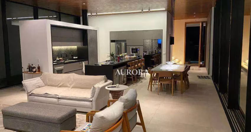 Casa com 3 dormitórios, 400 m² - venda por r$ 4.500.000 ou aluguel por r$ 18.000/mês - gleba palhano - londrina/pr