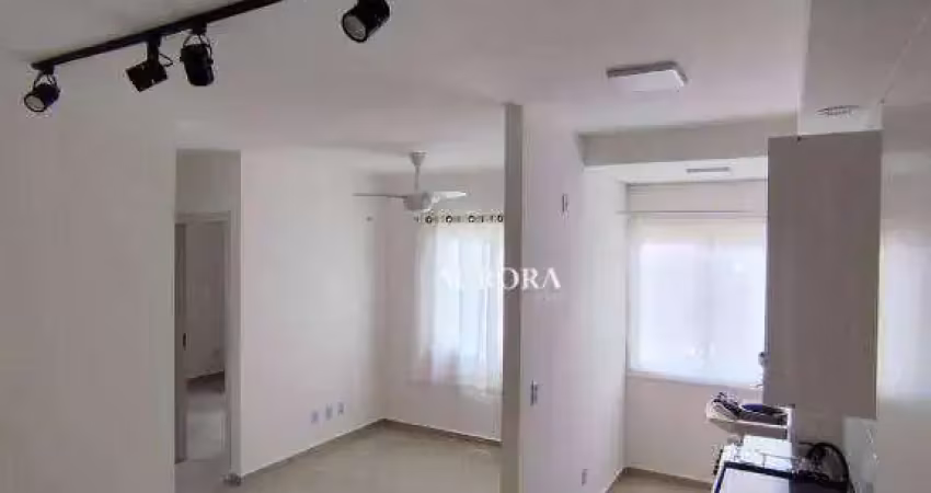 Apartamento com 2 dormitórios, 40 m² - venda por r$ 230.000,00 ou aluguel por r$ 1.400,00/mês - conjunto habitacional saltinho - londrina/pr