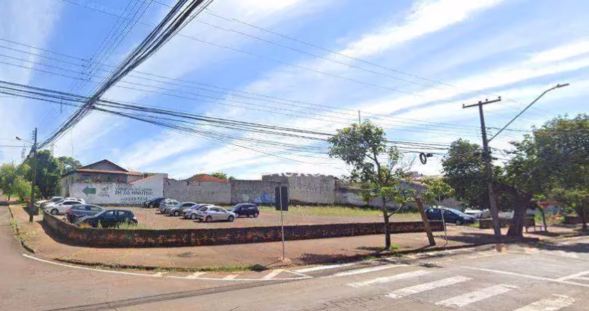 Terreno à venda com 1620m² na av. celso garcia cid, vila siam, londrina-pr