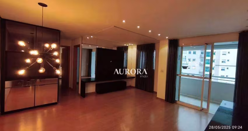 Apartamento com 2 dormitórios à venda, 77 m² por r$ 700.000,00 - gleba fazenda palhano - londrina/pr