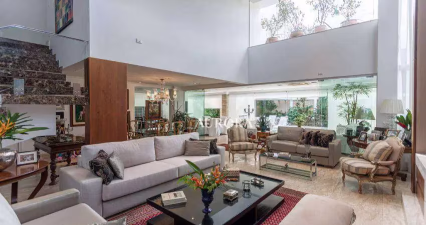 Casa com 4 dormitórios à venda, 350 m² por r$ 7.000.000,00 - vivendas do arvoredo - londrina/pr