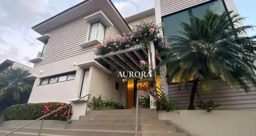 Sobrado no village premium com 3 dormitórios a venda, gleba palhano, londrina-pr