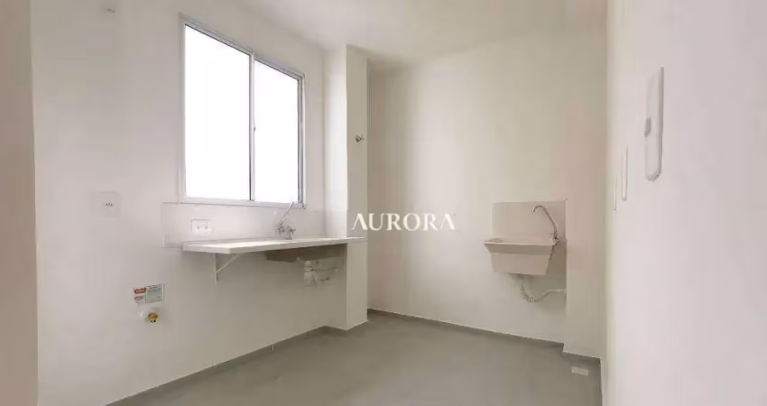 Apartamento no edifício lago di bienna  com 2 dormitórios para alugar, 43 m² por r$ 1.450/mês - cidade industrial ii - londrina/pr