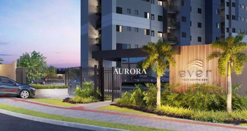 Apartamento com 2 dormitórios no ever, jardim pacaembu, londrina-pr