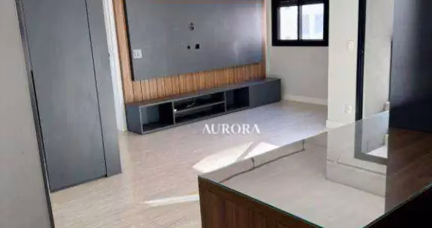 Apartamento com 1 dormitório para alugar, 58 m² por r$ 2.300/mês - edifício concept palhano - londrina/pr