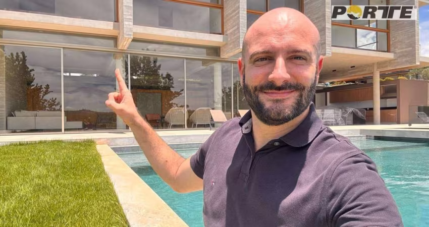 Casa com 6 suítes, 1244 m² - venda por R$ 23.000.000 ou aluguel por R$ 135.000/mês - Condomínio Quinta da Baroneza - Bragança Paulista/SP