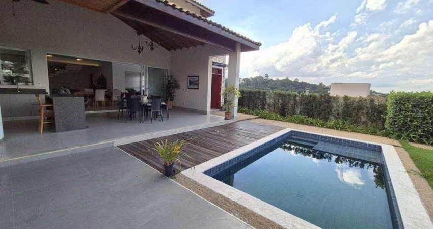 Casa com 4 suítes, 400 m² - venda por R$ 3.900.000 ou aluguel por R$ 17.235/mês - Condomínio Portal de Bragança - Bragança Paulista/SP