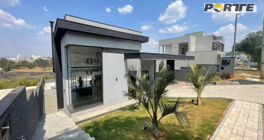 Casa com 3 suítes para alugar, 180 m² por r$ 8.500/mês - condomínio villa real de bragança - bragança paulista/sp