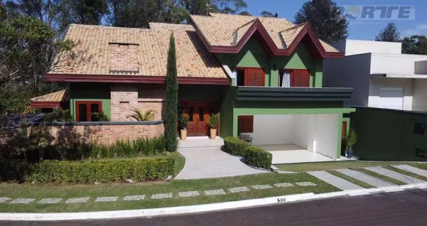 Casa com 3 suítes à venda, 500 m² por r$ 4.200.000 - condomínio residencial colinas de são francisco - bragança paulista/sp
