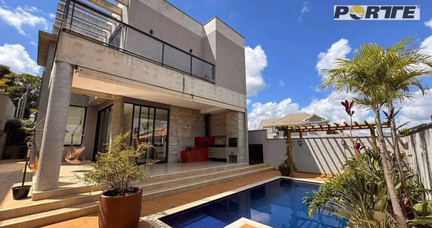 Casa com 3 suítes, 244 m² - venda por r$ 2.450.000 ou aluguel por r$ 12.900/mês - condomínio portal de bragança horizonte - bragança paulista/sp