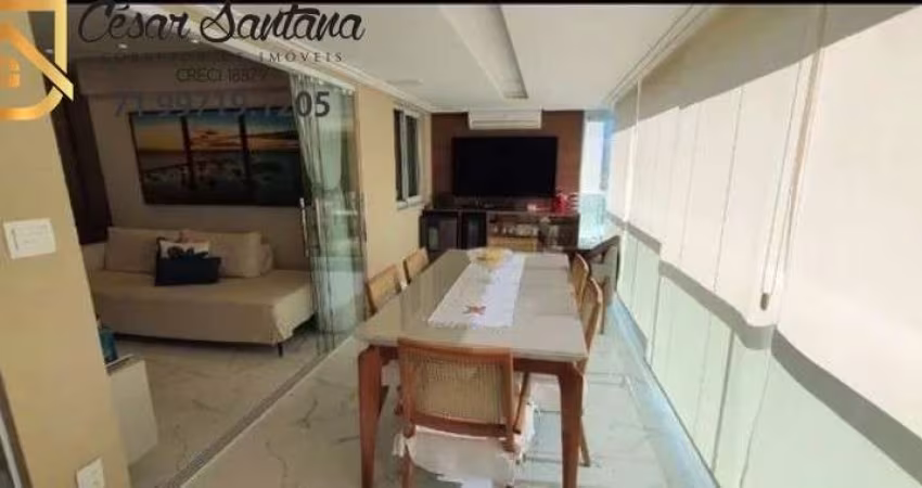 Apartamento PORTEIRA FECHADA 3/4  (01 suíte) varanda gourmet .Pituaçu